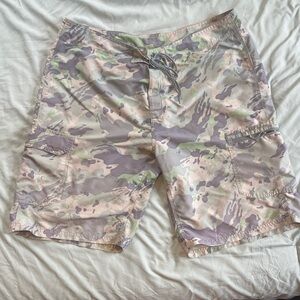 Simms Tropical Camo Board Shorts size 38